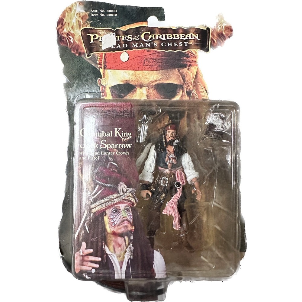 Zizzle Pirates of the Caribbean Cannibal King Jack Sparrow Figure 00010‎ 2006